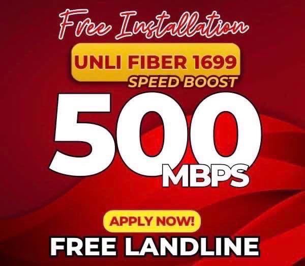 PLDT Unli Fiber 1699